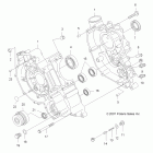 SPORTSMAN X2 500 EFI - A08TN50AT/AX/AZ Картер