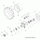SCRAMBLER 500 4X4 INTL - A08BG50FA Колесо переднее
