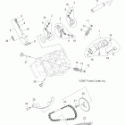 SCRAMBLER 500 4X4 INTL - A09BG50FA Клапана и распредвал