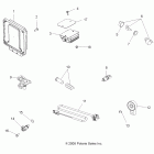 SPORTSMAN XP EPS 550 - A09ZX55AC/AL/AQ/AS/AX Electrical, switches, sensors, ecu and control modules