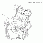 SPORTSMAN XP TOURING EPS 550 INTL - A12DN5EFR Двигатель