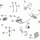 OUTLAW 90 - A09KA09AB/AD Электрика, выключатели, жгут и индикаторы