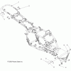 OUTLAW 450 MXR - A09GJ45AA Бампер и крепление