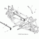 SPORTSMAN XP 550 INTL - A09ZN55FX Chassis, main frame