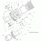 HAWKEYE 300 2X4 - A09LB27AA Цилиндр двигателя