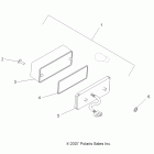 SCRAMBLER 500 4X4 INTL - A08BG50FA Задний фонарь