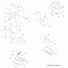 TRAIL BLAZER 330 - A09BA32AA Заднее крыло