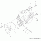 SPORTSMAN XP 550 - A09ZN55AL/AQ/AS/AT/AX Корпус дросселя