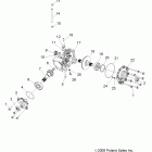 SCRAMBLER 500 4X4 INTL - A09BG50FA Передний редуктор