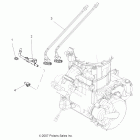 SPORTSMAN TOURING 800 EFI - A09DN76AB/AL/AY Инжектор