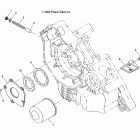 TRAIL BOSS 330 - A08CA32AA Engine, oil pump and oil filter