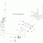 HAWKEYE 300 2X4 - A09LB27AA Подвеска передняя