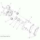 OUTLAW 525 IRS - A11GP52AA Задние тормозные  колодки