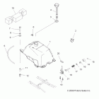 SCRAMBLER 2X4 INTL - A09BA50FA Топливный бак