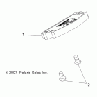 HAWKEYE 300 2X4 - A09LB27AA Панель приборов