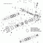 SPORTSMAN X2 500 EFI QUAD - A09TN50EA Передний редуктор