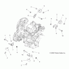 SPORTSMAN XP 550 - A09ZN55AL/AQ/AS/AT/AX Крепление двигателя