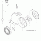 SPORTSMAN XP 550 - A09ZN55AL/AQ/AS/AT/AX Зажигание