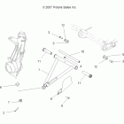 SCRAMBLER 500 4X4 INTL - A09BG50FA Подвеска передняя