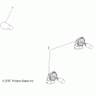 SCRAMBLER 500 4X4 INTL - A08BG50FA Лампа фары