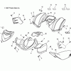 PHOENIX 200 - A09PB20AB/AD Крылья и сиденье