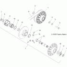 SPORTSMAN FOREST TRACTOR 500 EFI - A11MN50ET Вторичная муфта сцепления