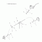 SPORTSMAN FOREST 5OO - A12MH50FF/FX/FY Brakes, front brake lines