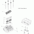 SPORTSMAN 800 HO EFI - A09MN76AX/AZ Engine, valves