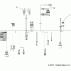 SCRAMBLER 500 4X4 INTL - A08BG50FA Жгут проводов