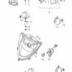 PHOENIX 200 QUAD - A08PB20EB Передние и задние световые приборы