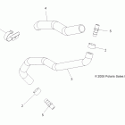 SPORTSMAN XP EPS 850 INTL - A09ZX85FS/CFS Engine, cooling bypass