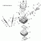 PHOENIX 200 - A09PB20AB/AD Головка цилиндра двигателя