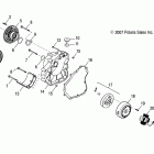 PHOENIX 200 QUAD - A09PB20EB Крышка картера