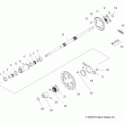 OUTLAW 450 MXR - A09GJ45AA Задний привод