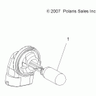 HAWKEYE 2X4 - A08LB27AA Лампа фары