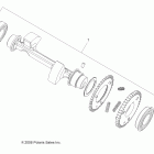 SPORTSMAN XP EPS 850 INTL - A09ZX85FS/CFS Engine, balance shaft