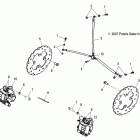 PHOENIX 200 QUAD - A08PB20EB Тормоза передние