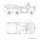 SPORTSMAN 800 EFI 6X6 - A09CL76AA Наклейки