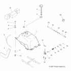 SCRAMBLER 500 4X4 INTL - A08BG50FA Топливный бак