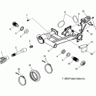 PHOENIX 200 QUAD - A08PB20EB Подвеска задняя