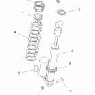 SCRAMBLER 2X4 INTL - A09BA50FA Задний аммортизатор