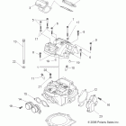 OUTLAW 525 IRS - A11GP52AA Головка цилиндра двигателя
