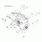 SPORTSMAN 800 HO EFI - A08MN76AF/AL/AQ/AR/AS/AT/AX Drive train, rear gearcase mounting