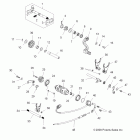OUTLAW 525 IRS - A11GP52AA Узел переключения передач