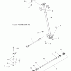 SPORTSMAN TOURING 500 EFI QUAD - A08DN50EA Рулевые тяги