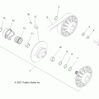 TRAIL BLAZER 330 - A09BA32AA Вторичная муфта сцепления
