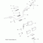 SCRAMBLER 500 4X4 INTL - A08BG50FA Управление, руль и средства управления