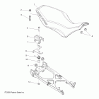 OUTLAW 450 MXR - A09GJ45AA Сидение