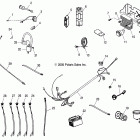 PHOENIX 200 QUAD - A08PB20EB Электрические части