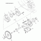 SPORTSMAN TOURING 500 EFI QUAD - A08DN50EA Маслянный насос